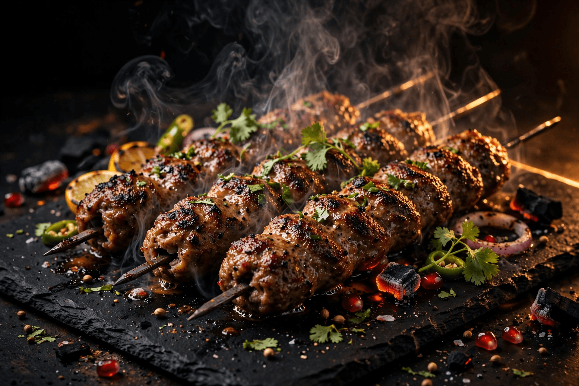 Smoked Seekh Kebab